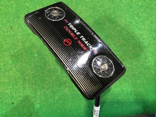 【中古】 オデッセイ TRIPLE TRACK DOUBLE WIDE FLOW 33インチ パター PT STROKE LAB BLACK (フレックスその他) メンズ 男性用 右利き 右用 Cランク ゴルフクラブ