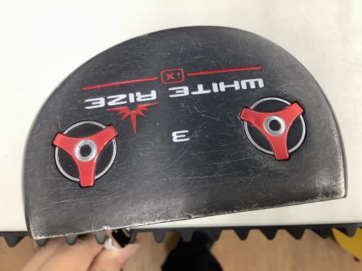 中古 Cランク （フレックスその他） オデッセイ WHITE　RIZE　ix　#3　33インチ スチール その他 男性用 右利き パター PT