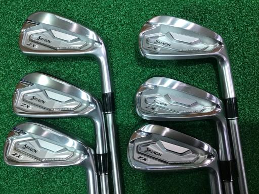 【中古】 ダンロップ SRIXON ZX5 6S アイアンセット IR Diamana ZX for IRON (フレックスS) メンズ 男性用 右利き 右用 Cランク ゴルフクラブ
