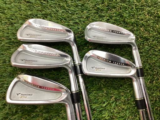 中古 Cランク （フレックスS） ブリヂストン TOURSTAGE　ViQ　FORGED　　6S NS　PRO　950GH　ウェイトフロー S 男性用 右利き アイアン..