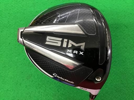 【中古】 テーラーメイド SIM MAX 9° ドライバー DR リシャフト (フレックスその他) メンズ 男性用 右利き 右用 Cランク ゴルフクラブの商品画像
