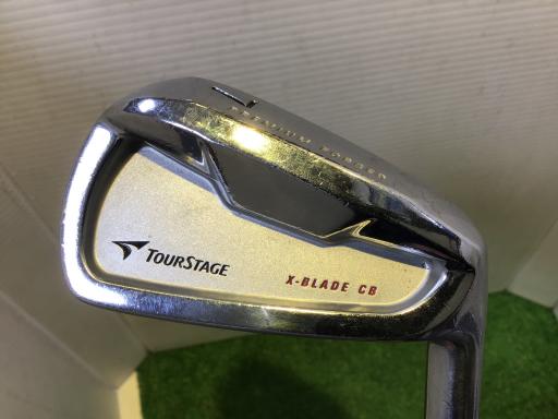 中古 Cランク （フレックスR） ブリヂストン TOURSTAGE　X-BLADE　CB　8S NS　PRO　950GH　ウェイトフロー R 男性用 右利き アイアンセ..