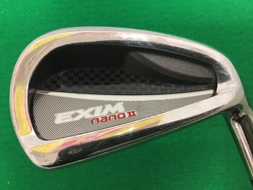 中古 Cランク （フレックスR） マジェスティゴルフ(旧マルマン) EXIM　nano　II　　8S EXIM　EX-03 R 男性用 右利き アイアンセット IR