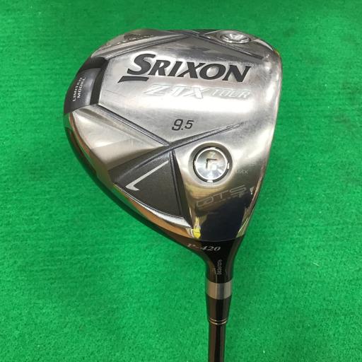 中古 Cランク （フレックスS） ダンロップ SRIXON Z-TX TOUR P-420 9.5° Miyazaki KUSALA Indigo(雪) 72(ドライバー) S 男性用 右利き ドライバー DR