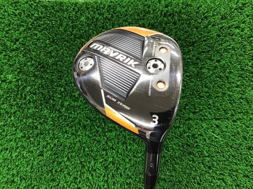  キャロウェイ MAVRIK SUBZERO 3W フェアウェイウッド FW リシャフト (フレックスその他) メンズ 男性用 右利き 右用 Cランク ゴルフクラブ