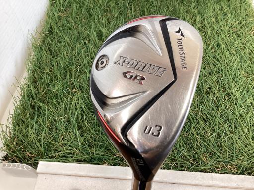 BRIDGESTONE - 【中古】 ブリヂストン TOURSTAGE X-DRIVE GR(2012) U3 ユーティリティ UT Tour AD B12-03u (フレックスS) メンズ 男性用 右利き 右用 Cランク ゴルフクラブ