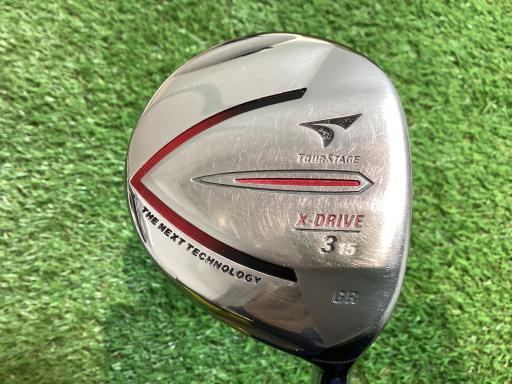 BRIDGESTONE - 【中古】 ブリヂストン TOURSTAGE X-DRIVE GR 3W フェアウェイウッド FW XD-S60 (フレックスS) メンズ 男性用 右利き 右用 Cランク ゴルフクラブ