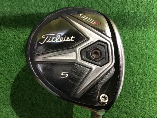 TITLEIST - 【中古】 タイトリスト 915 F 5W フェアウェイウッド FW リシャフト (フレックスその他) メンズ 男性用 右利き 右用 Cランク ゴルフクラブ