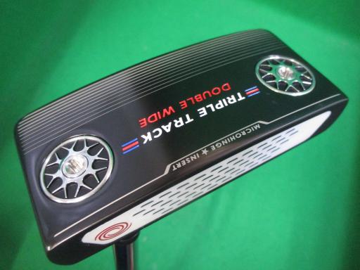 【中古】 オデッセイ TRIPLE TRACK DOUBLE WIDE 31インチ レディース パター PT STROKE LAB BLACK (フレックスその...