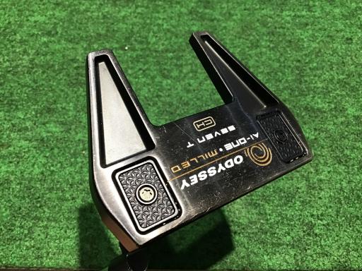 【中古】 オデッセイ Ai-ONE・MILLED SEVEN T CH 34インチ パター PT STROKE LAB 90 スチール (フレックスその他) メンズ 男性用 右利き 右用 Cランク ゴルフクラブ