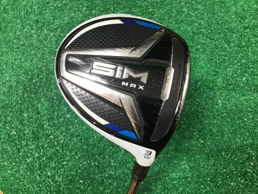 Rakuten - 【中古】 テーラーメイド SIM MAX 3W フェアウェイウッド FW リシャフト (フレックスその他) メンズ 男性用 右利き 右用 Cランク ゴルフクラブ