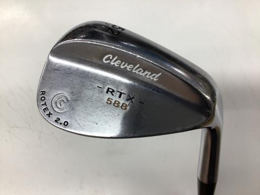 【中古】 クリーブランド Cleveland 588 RTX 2.0 ツアーサテン 52°/10° ウェッジ WG Dynamic Gold (フレックスS) メンズ 男性用 右利き 右用 Cランク ゴルフクラブ