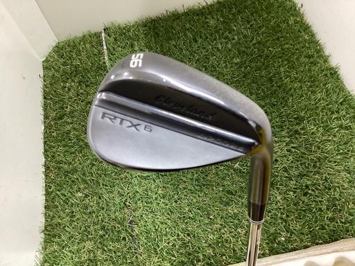 【中古】 クリーブランド Cleveland RTX-6 ZIPCORE ブラックサテン 56°/12° FULL ウェッジ WG NS PRO 950GH neo (フレックスS) メンズ 男性用 右利き 右用 Dランク ゴルフクラブ