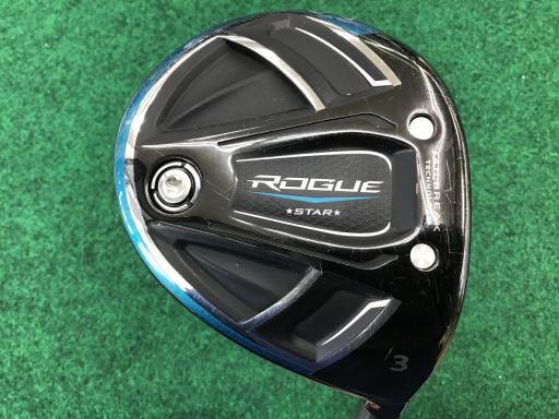 【中古】 キャロウェイ ROGUE STAR 3W フェアウェイウッド FW 純正特注シャフト (フレックスS) メンズ 男性用 右利き 右用 Cランク ゴルフクラブ