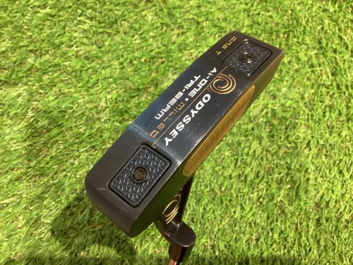 【中古】 オデッセイ Ai-ONE・MILLED TRI-BEAM ONE T 34インチ パター PT STROKE LAB 90 スチール (フ..