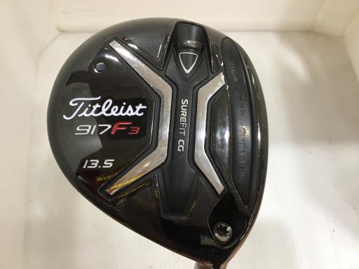 TITLEIST - 【中古】 タイトリスト 917 F3 13.5° フェアウェイウッド FW 純正特注シャフト (フレックスS) メンズ 男性用 右利き 右用 Cランク ゴルフクラブ