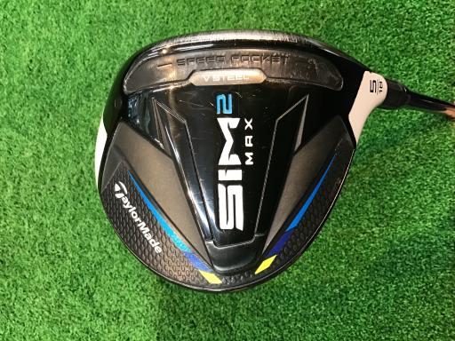 【中古】 テーラーメイド SIM2 MAX 5W フェアウェイウッド FW TENSEI BLUE TM50(SIM2 FW) (フレックスS) メンズ 男性用 右利き 右用 Cランク ゴルフクラブの商品画像