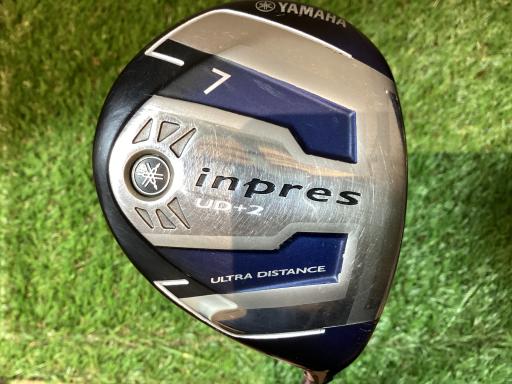 YAMAHA - 【中古】 ヤマハ inpres UD+2 7W フェアウェイウッド FW TMX-417F (フレックスR) メンズ 男性用 右利き 右用 Cランク ゴルフクラブ