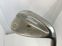 【中古】 タイトリスト VOKEY SPIN MILLED C-C ブラックニッケル 52°/08° ウェッジ WG Dynamic Gold (フレックスS)...