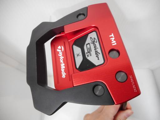 【中古】 テーラーメイド Spider GTx TRUSS RED TM1 33インチ パター PT スチール (フレックスその他) メンズ 男性用 右利き 右用 Bランク ゴルフクラブ