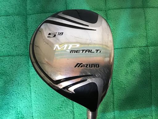 【中古】 ミズノ MP METAL Ti 5W フェアウェイウッド FW MP SPECIAL TUNE F (フレックスSR) メンズ 男性用 右利き 右用 Cランク ゴルフクラブ
