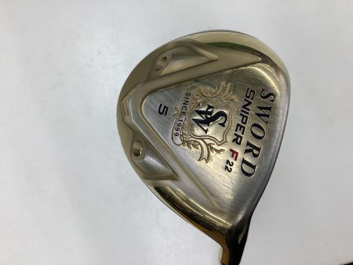 【中古】 カタナゴルフ SWORD SNIPER F 5W フェアウェイウッド FW オリジナルカーボン (フレックスR) メンズ 男性用 右利き 右用 Dランク ゴルフクラブ