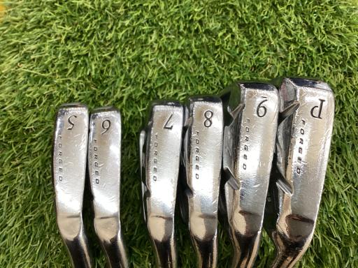 中古 Cランク （フレックスS） ダンロップ SRIXON Z725 6S NS PRO 980GH D.S.T S 男性用 右利き アイアンセット IR