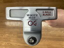 【中古】 オデッセイ WHITE HOT OG 2-BALL BLADE 34インチ パター PT STROKE LAB (フレックスその他) メンズ 男性用 右利き 右用 Cランク ゴルフクラブ(4)