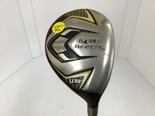 【中古】 本間ゴルフ Be ZEAL 525 22° ユーティリティ UT VIZARD for Be ZEAL(ユーティリティ) (フレックスSR) メンズ 男性用 右利き 右用 Cランク ゴルフクラブ