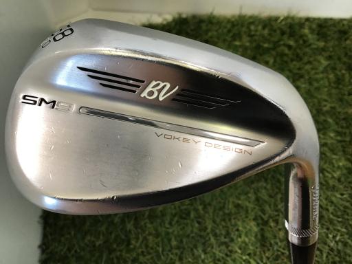 【中古】 タイトリスト VOKEY SPIN MILLED SM9 ツアークロム 58°/12°D ウェッジ WG Dynamic Gold (フレックスS) メンズ 男性用 右利き 右用 Cランク ゴルフクラブ
