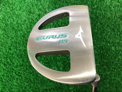 【中古】 ミズノ EURUS(2015) 32インチ レディース パター PT スチール (フレックスその他) レディース 女性用 右利き 右用 Dランク ゴル...
