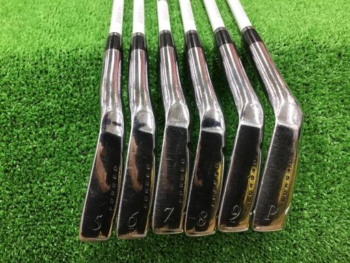 中古 Cランク （フレックスS） ダンロップ SRIXON Z725 6S Miyazaki KENA Blue 8 S 男性用 右利き アイアンセット IR