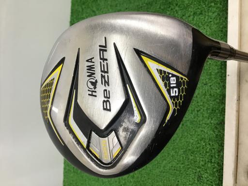 【中古】 本間ゴルフ Be ZEAL 525 5W フェアウェイウッド FW VIZARD for Be ZEAL(フェアウェイ) (フレックスR) メンズ 男性用 右利き 右用 Cランク ゴルフクラブ