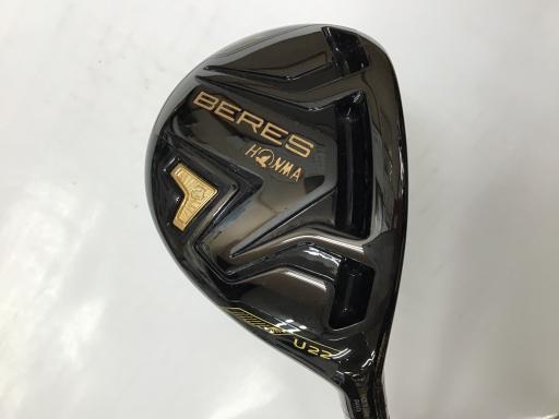 中古 Cランク  本間ゴルフ BERES　BLACK　22° ARMRQ　MX　BLACK R 男性用 右利き ユーティリティ UT