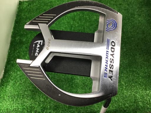 特注品　オデッセイ　ワークス　ツーボール ODYSSEY（オデッセイ） - パター - オー・ワークス ブルー 2-BALL