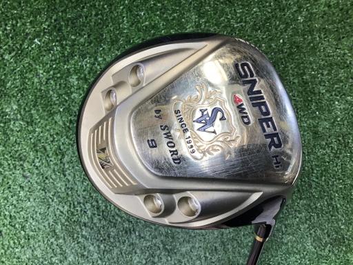 【中古】 カタナゴルフ SWORD SNIPER Hi 4WD 9° ドライバー DR リシャフト (フレックスその他) メンズ 男性用 右利き 右用 Cランク ゴルフクラブ