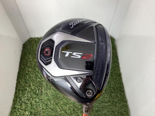 【中古】 タイトリスト TS2 18° フェアウェイウッド FW リシャフト (フレックスその他) メンズ 男性用 右利き 右用 Cランク ゴルフクラブ