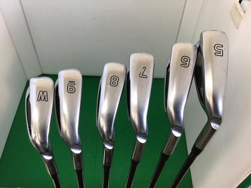 【中古】 ピン G410 6S アイアンセット IR PING FUBUKI (フレックスR) メンズ 男性用 右利き 右用 Cランク ゴルフクラブ