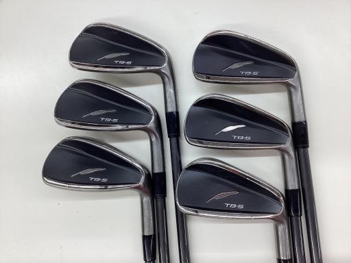 【中古】 フォーティーン TB-5 FORGED ライトブラック 6S アイアンセット IR FS-90i (フレックスS) メンズ 男性用 右利き 右用 Cランク ゴルフクラブ