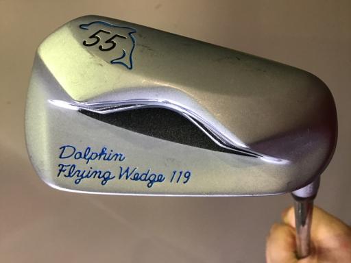 【中古】 キャスコ Dolphin Flying Wedge DFW-119 55° 34インチ(ジャンボグリップ) ウェッジ WG Dolphi..