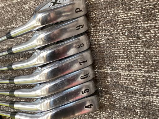 【中古】 キャロウェイ X FORGED 7S USA アイアンセット IR Dynamic Gold (フレックスX) メンズ 男性用 右利き 右用 Cランク ゴルフクラブ