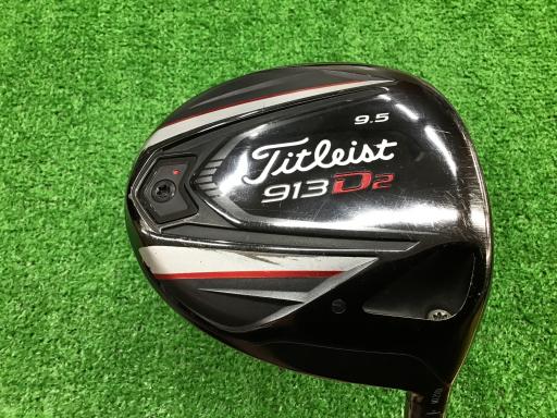 TITLEIST - 【中古】 タイトリスト 913 D2 9.5° ドライバー DR Titleist ROMBAX 55 (フレックスSR) メンズ 男性用 右利き 右用 Cランク ゴルフクラブ