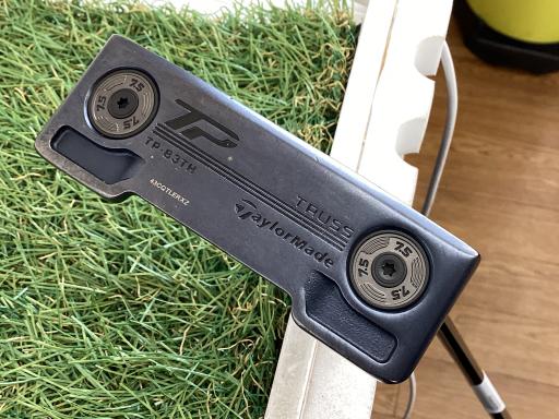 【中古】 テーラーメイド TP TRUSS MID NIGHT BLUE B3TH 34インチ パター PT スチール (フレックスその他) メンズ 男性用 右利き 右用 Cランク ゴルフクラブ