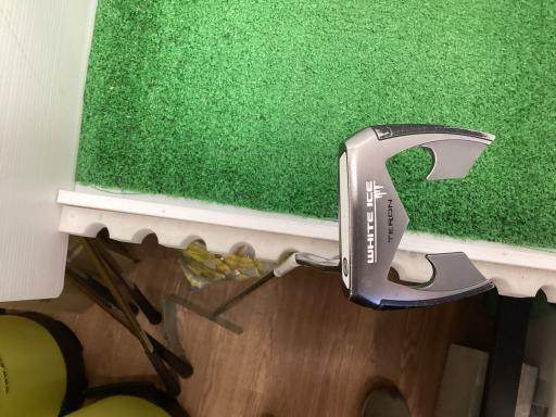 【中古】 オデッセイ WHITE ICE TERON 35インチ レフティ パター PT スチール (フレックスその他) メンズ 男性用 左利き レフティ 左用 Dランク ゴルフクラブの商品画像