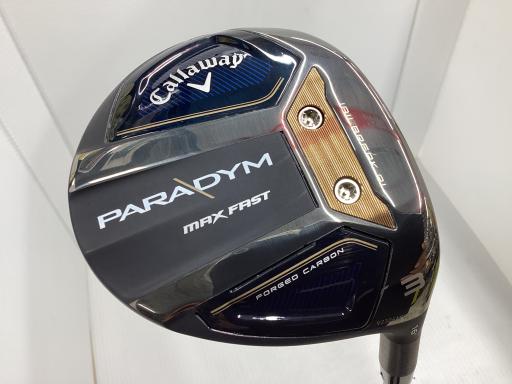 【中古】 キャロウェイ PARADYM MAX FAST 3W フェアウェイウッド FW SPEEDER NX 40 for CW(PARADYM FW) (フレックスSR) メンズ 男性用 右利き 右用 Cランク ゴルフクラブ