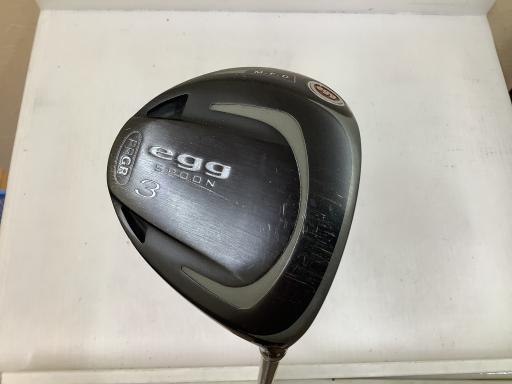 【中古】 プロギア egg M.F.D SPOON 3W(15°) フェアウェイウッド FW eggオリジナルカーボン (フレックスS) メンズ 男性用 右利き 右用 Cランク ゴルフクラブ