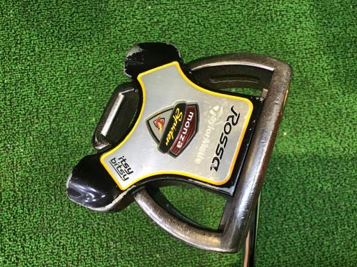 【中古】 テーラーメイド Rossa agsi+ itsy bitsy SPIDER センターシャフト 34インチ パター PT スチール (フレックスその他) メンズ 男性用 右利き 右用 Cランク ゴルフクラブ