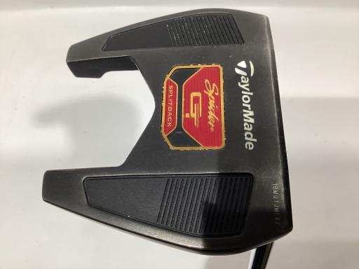 【中古】 テーラーメイド Spider GTx BLACK スモールスラント 34インチ パター PT スチール (フレックスその他) メンズ 男性用 右利き 右用 Cランク ゴルフクラブの商品画像