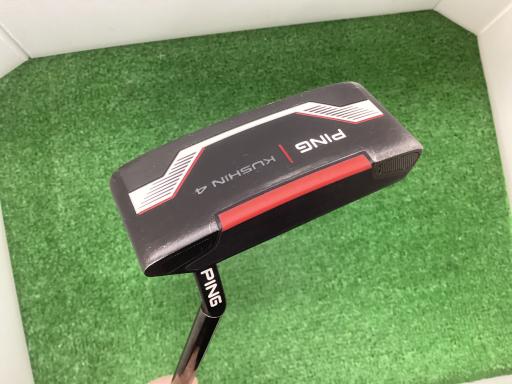 【中古】 ピン PING KUSHIN 4(2021) 33インチ(PP58) パター PT スチール (フレックスその他) メンズ 男性用 右利き 右用 Cランク ゴルフクラブ