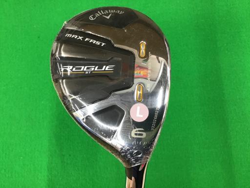 【中古】 キャロウェイ ROGUE ST MAX FAST U6 レディース ユーティリティ UT ELDIO 40 for CW(ROGUE ST UT) (フレックスL) レディース 女性用 右利き 右用 Nランク ゴルフクラブ